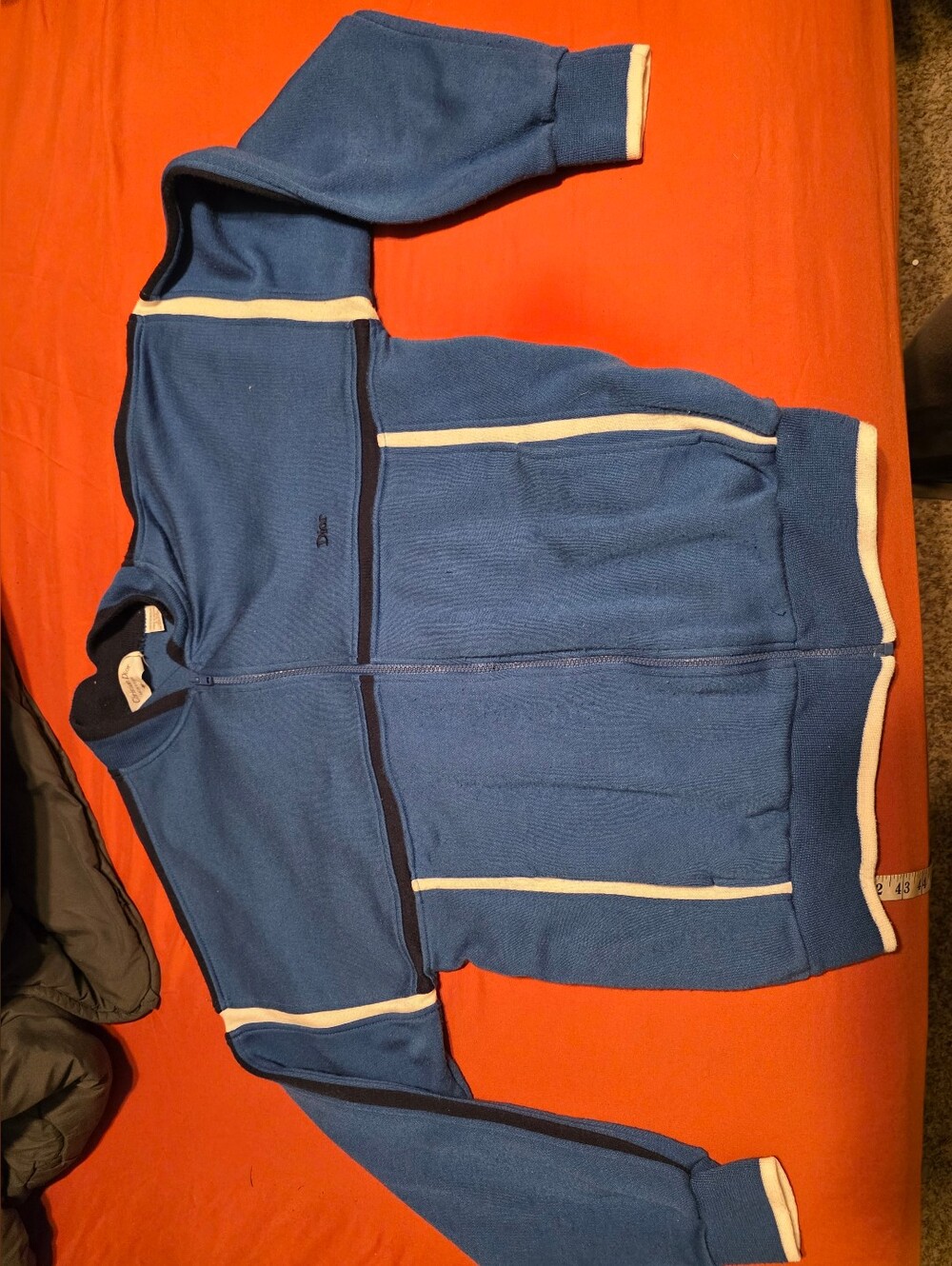 Vintage Christian Dior Monsieur Track Jacket Blue Medium